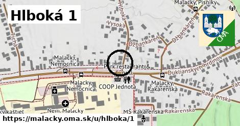 Hlboká 1, Malacky