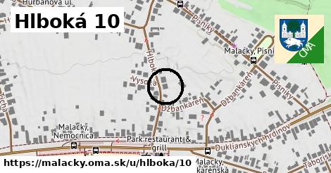 Hlboká 10, Malacky