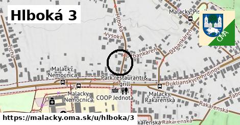 Hlboká 3, Malacky