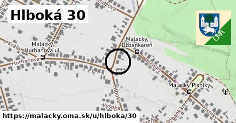 Hlboká 30, Malacky