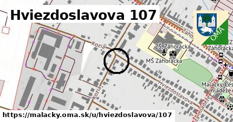 Hviezdoslavova 107, Malacky