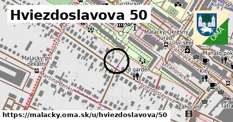 Hviezdoslavova 50, Malacky