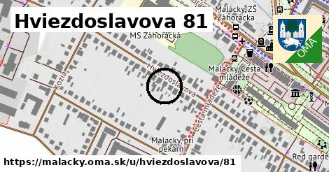 Hviezdoslavova 81, Malacky