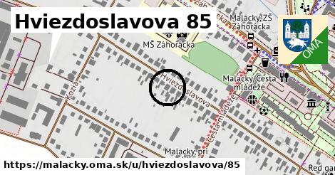 Hviezdoslavova 85, Malacky