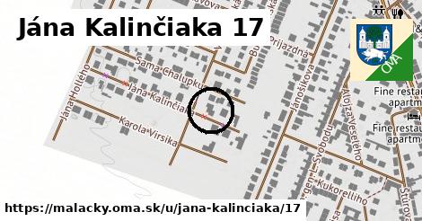 Jána Kalinčiaka 17, Malacky