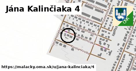 Jána Kalinčiaka 4, Malacky