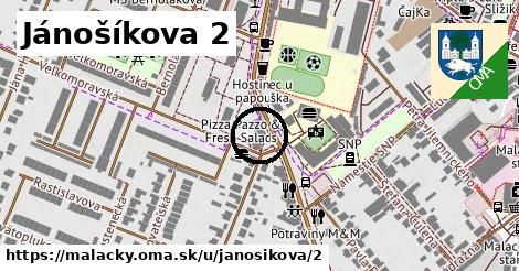 Jánošíkova 2, Malacky