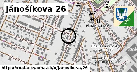 Jánošíkova 26, Malacky