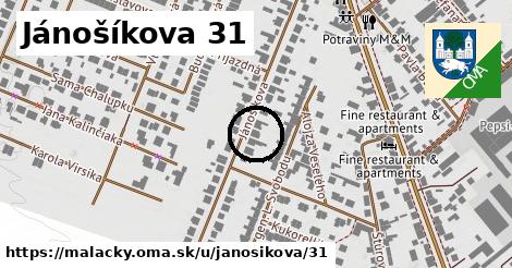 Jánošíkova 31, Malacky