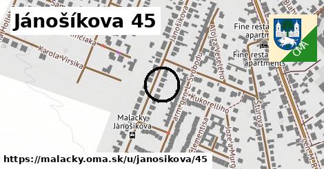 Jánošíkova 45, Malacky