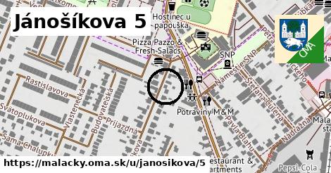 Jánošíkova 5, Malacky