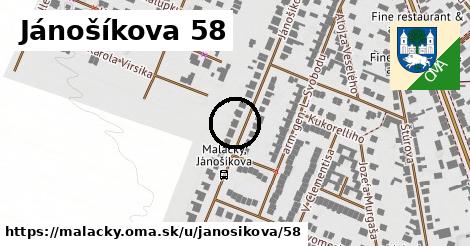 Jánošíkova 58, Malacky