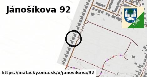 Jánošíkova 92, Malacky