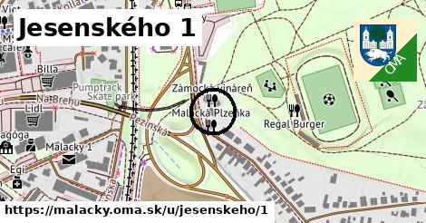 Jesenského 1, Malacky