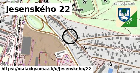 Jesenského 22, Malacky