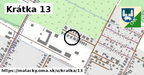 Krátka 13, Malacky