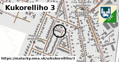 Kukorelliho 3, Malacky