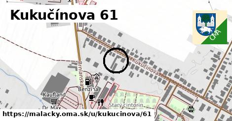 Kukučínova 61, Malacky