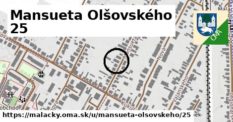 Mansueta Olšovského 25, Malacky