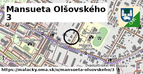 Mansueta Olšovského 3, Malacky