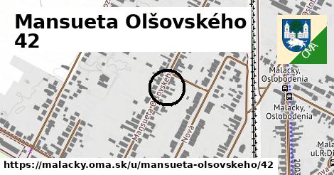 Mansueta Olšovského 42, Malacky