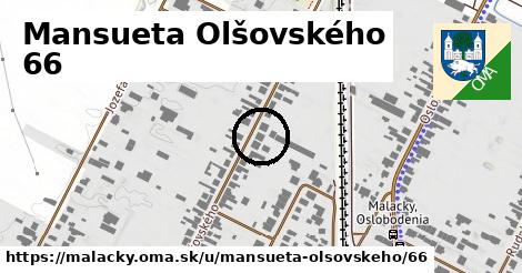 Mansueta Olšovského 66, Malacky