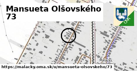 Mansueta Olšovského 73, Malacky