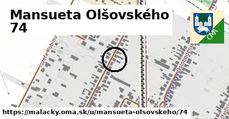 Mansueta Olšovského 74, Malacky