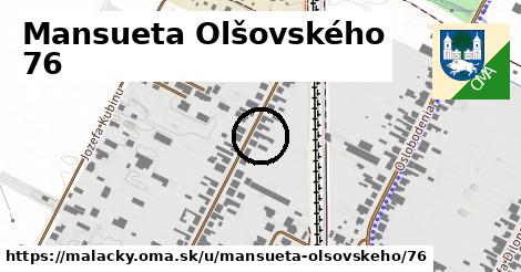 Mansueta Olšovského 76, Malacky