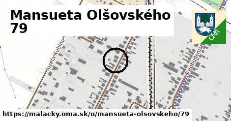 Mansueta Olšovského 79, Malacky