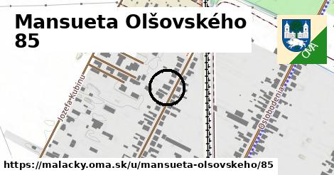 Mansueta Olšovského 85, Malacky