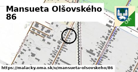 Mansueta Olšovského 86, Malacky