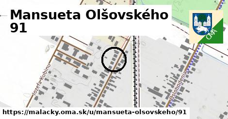 Mansueta Olšovského 91, Malacky