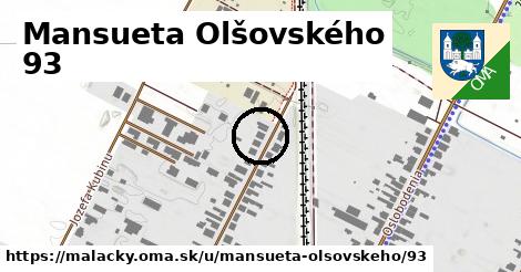 Mansueta Olšovského 93, Malacky