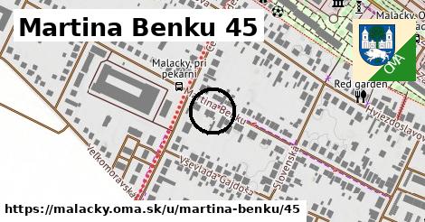 Martina Benku 45, Malacky