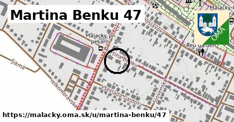Martina Benku 47, Malacky