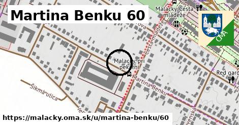 Martina Benku 60, Malacky