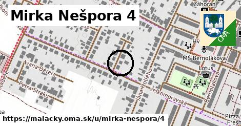 Mirka Nešpora 4, Malacky