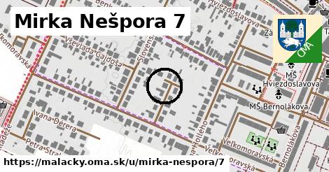 Mirka Nešpora 7, Malacky