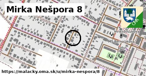 Mirka Nešpora 8, Malacky