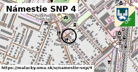 Námestie SNP 4, Malacky