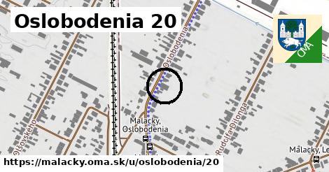 Oslobodenia 20, Malacky