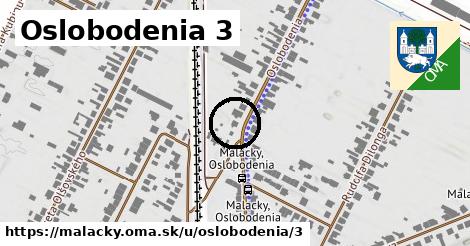 Oslobodenia 3, Malacky