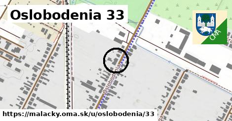Oslobodenia 33, Malacky