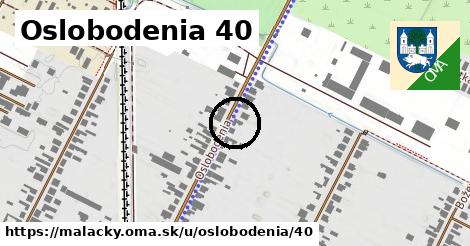 Oslobodenia 40, Malacky