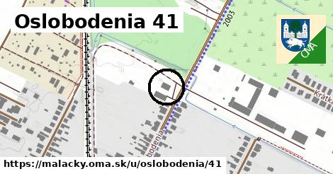 Oslobodenia 41, Malacky