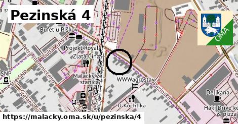 Pezinská 4, Malacky