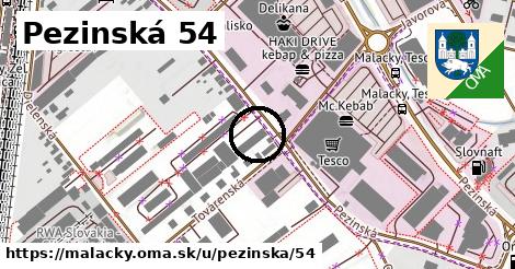 Pezinská 54, Malacky