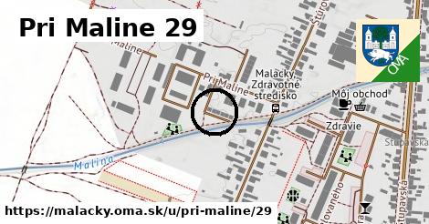 Pri Maline 29, Malacky