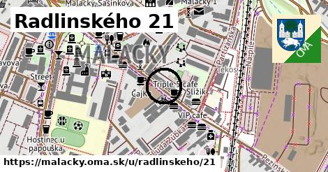 Radlinského 21, Malacky